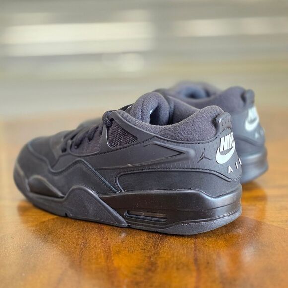 Nike Air Jordan 4 RM "Black Cat" Anthracite Men's 7 FQ7938-004 Nubuck Suede New - Picture 6 of 16